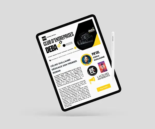 DEBA met à l’honneur Céline Guillaume et son roman Merde ! J’ai oublié les fleurs